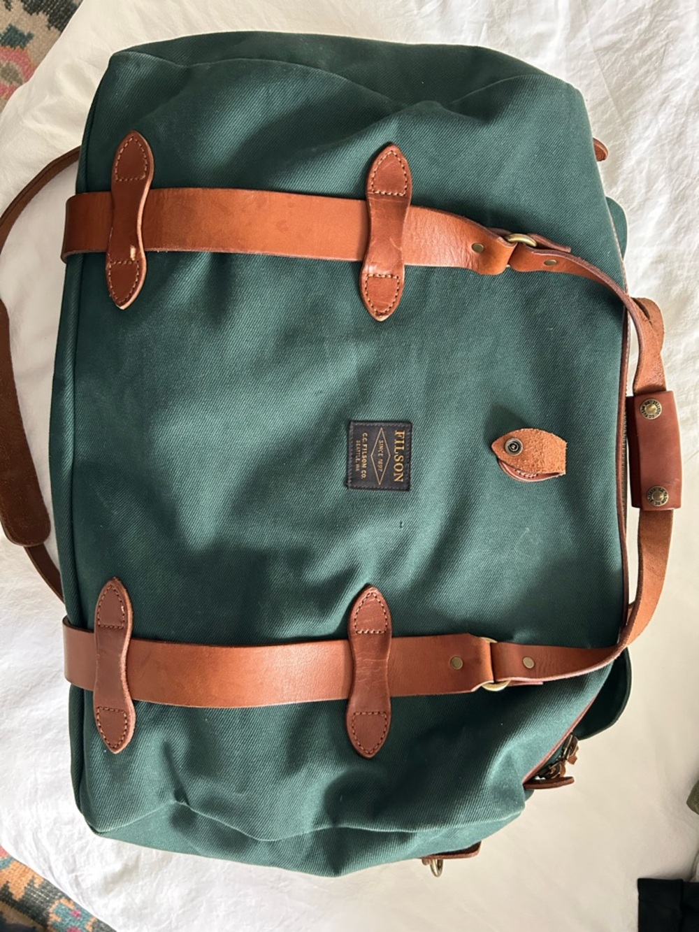 Filson Medium Duffle in Limited Color, Hemlock